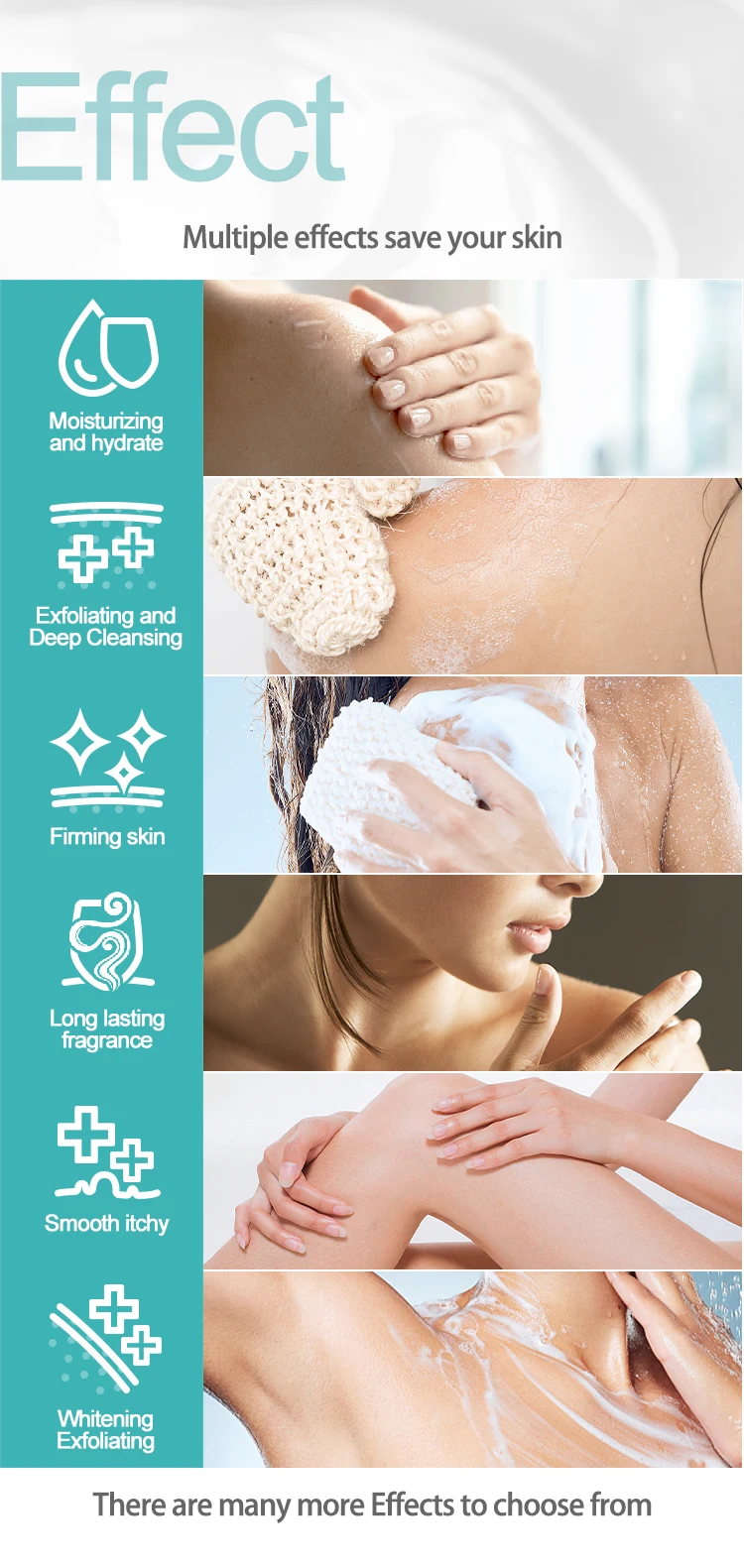 Wholesale  Private Label Gel De Ducha 1L Natural Goat Mike Shower Gel Refreshing Gentle Deep Moisturizing Bath Soap Liquid Gel