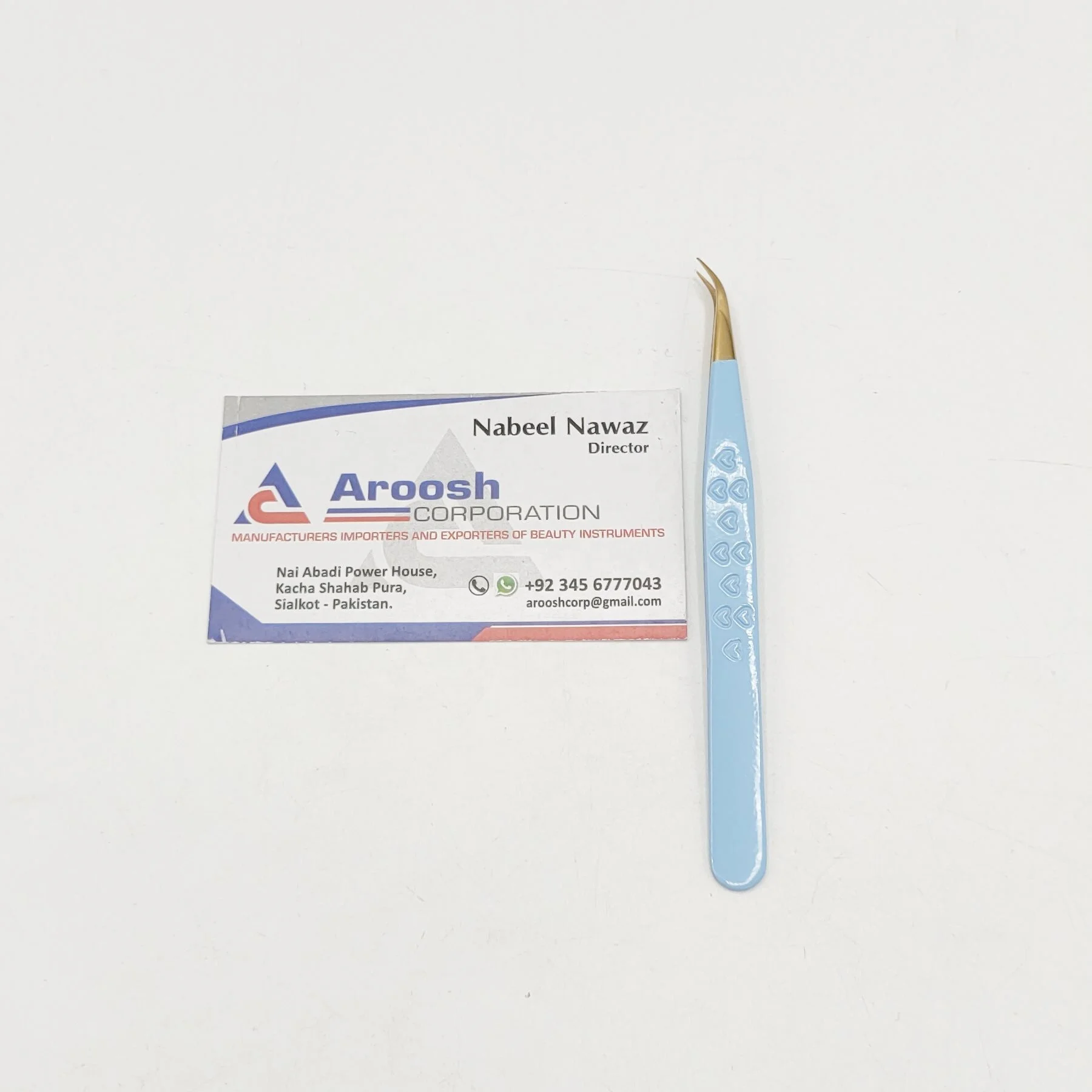 Золотой наконечник детский синий пинцет оптовая продажа высококачественный Пинцет из нержавеющей стали для наращивания ресниц устойчивый