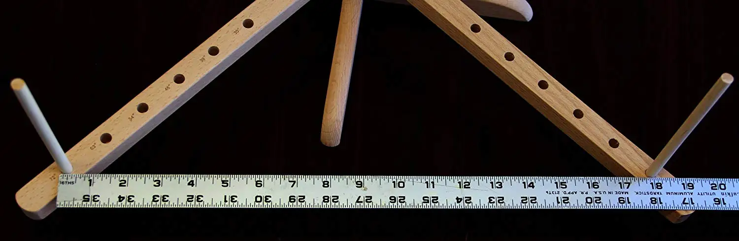 Handmade Craft Knitting Accessories Amish Yarn Swift Hand Operated Ball Winder Holder Machine Metal Hank Yarn Knitting Tool