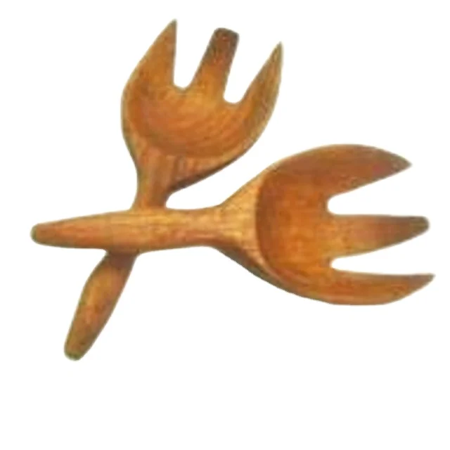 Best Seller & High Quality Wood Spoon Fork : solid wood table top restaurant