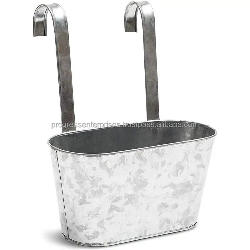 Wholesale price New Style Garden Decoration Tools Metal Flower Pot Holder For Balcony made in India