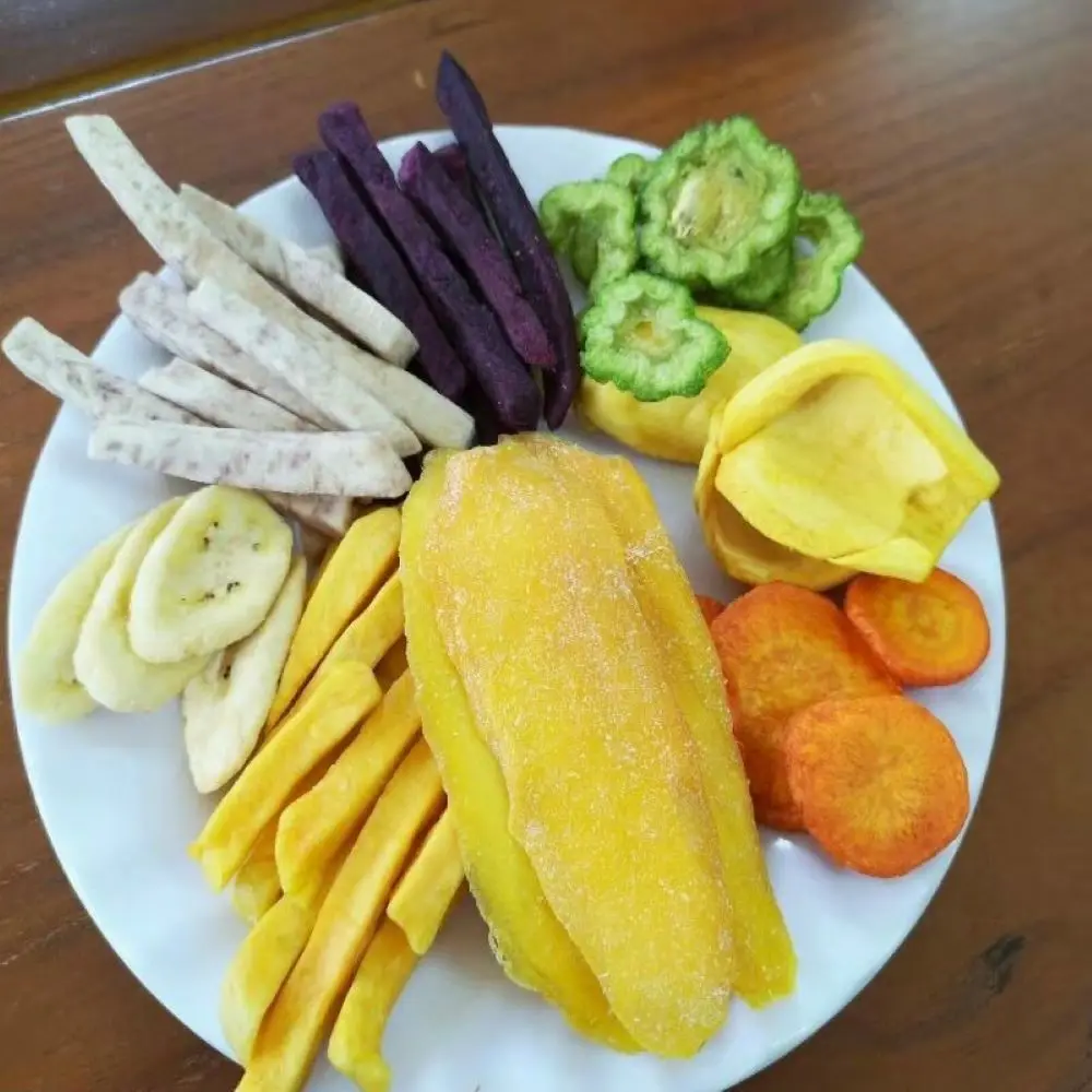 Dried Mixed Fruits And Vegetables Snacks  Agriculture Product High Quality 100% Natural Made In Vietnam