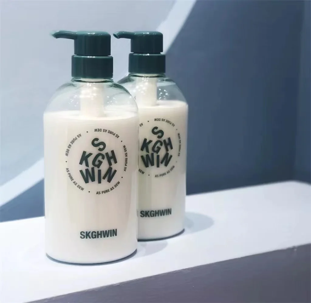 Wholesale  Private Label Gel De Ducha 1L Natural Goat Mike Shower Gel Refreshing Gentle Deep Moisturizing Bath Soap Liquid Gel