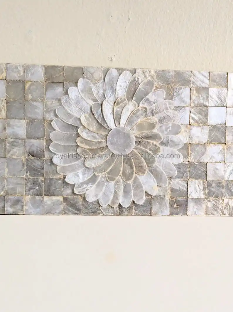 Premium Quality  Mother of Pearl Mirror Frame Wall Decorative Bone Inlay Mirror Frame For Wall Art By Royal Decore Mart