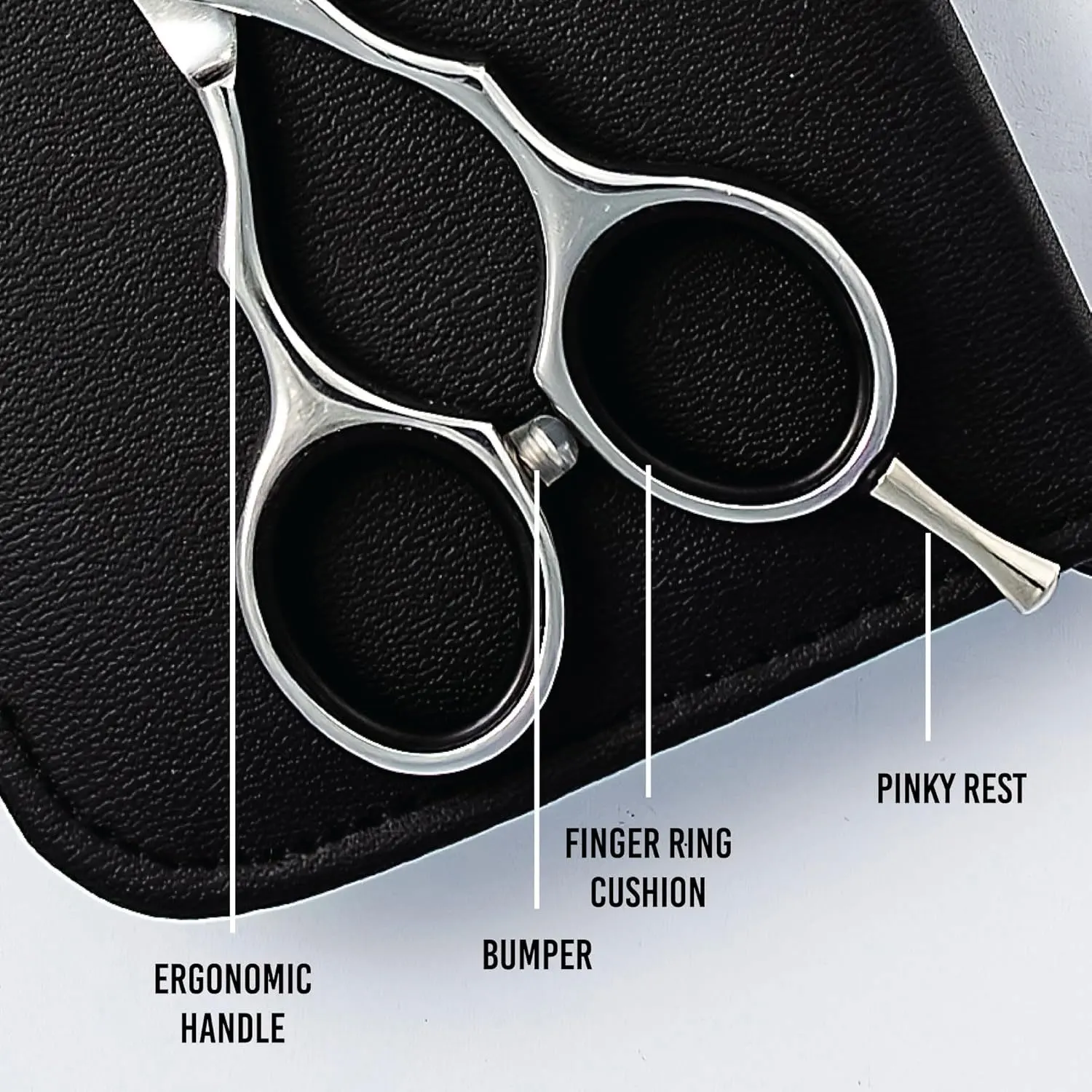 Professional Scissor Kit 6.5 Inches Stainless Steel Regular Thinning Haircut Grooming Scissors For Barber Hairdresser Salon