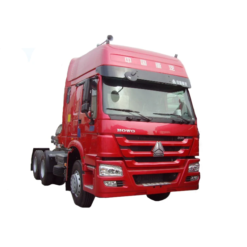 Хорошая цена Sinotruk 4X2 HOWO 371 hp 6 колес евро 2 левый привод Электрический грузовик Phorse/трактор на продажу