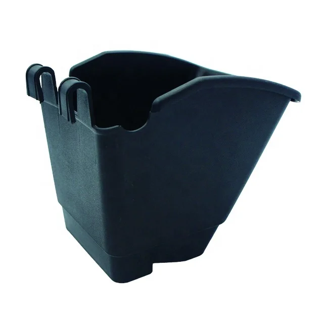 Вертикальные зеленые настенные садовые украшения для растений пластиковые цветочные горшки