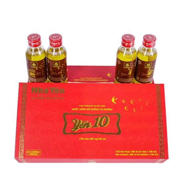 Bird Nest Drink Healthy Drink - Yen 10 - Non Sugar/Sweetened Strengthen Vitality For Sale