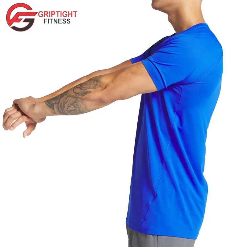 polyester cotton custom sports t shirt designs cricket team jersey/cricket jersey Wholesale Fitness Short Sleeve Men Gym T Shirt