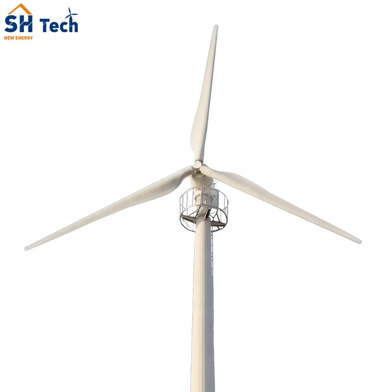 10 kw 20kw Home Wind Turbine System with Controller Inverter Battery Wind Turbine 10kw