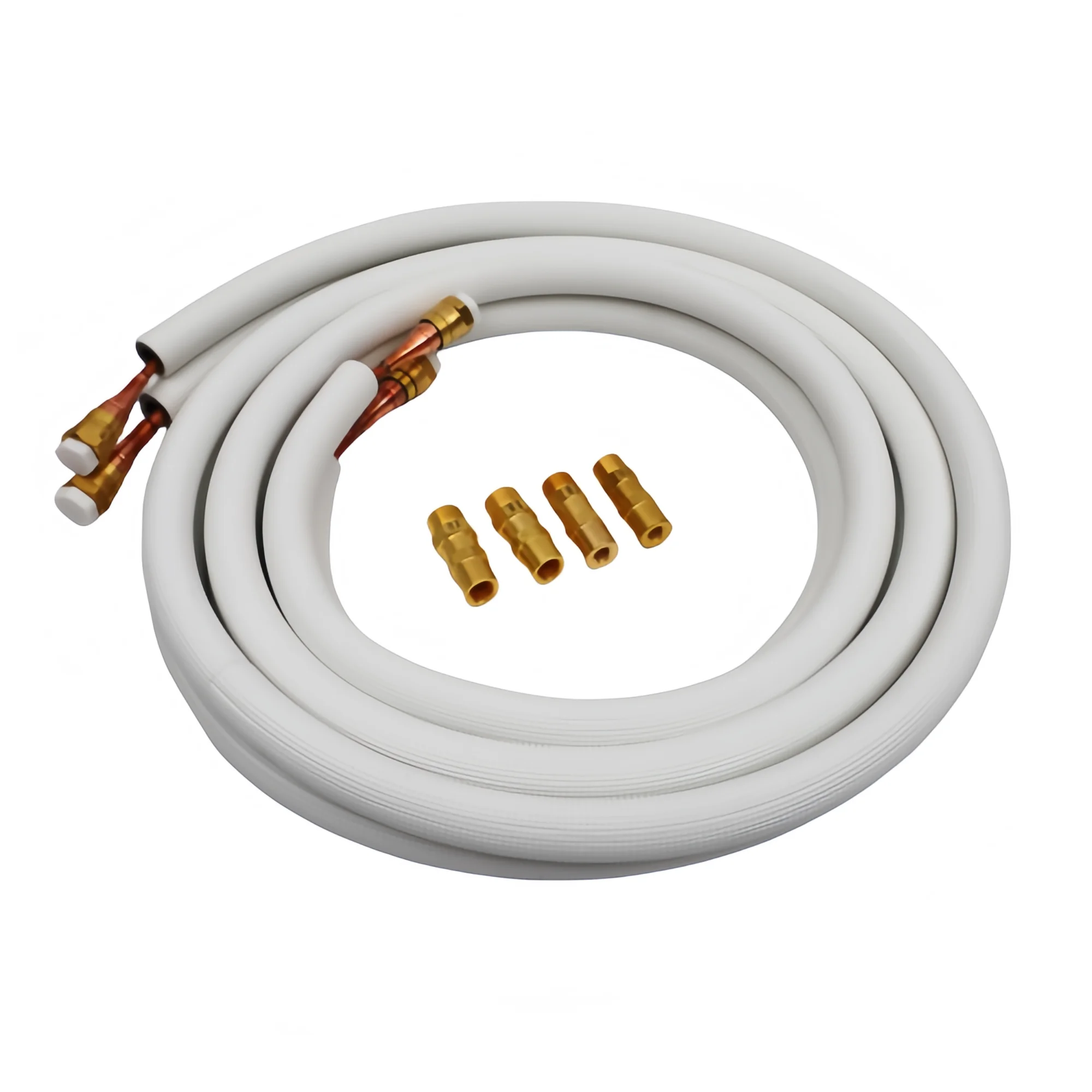 pre-charged quick connecting pipe line sets for Mini Split Air Conditioner Connecting and heat pump refrigerant connecting