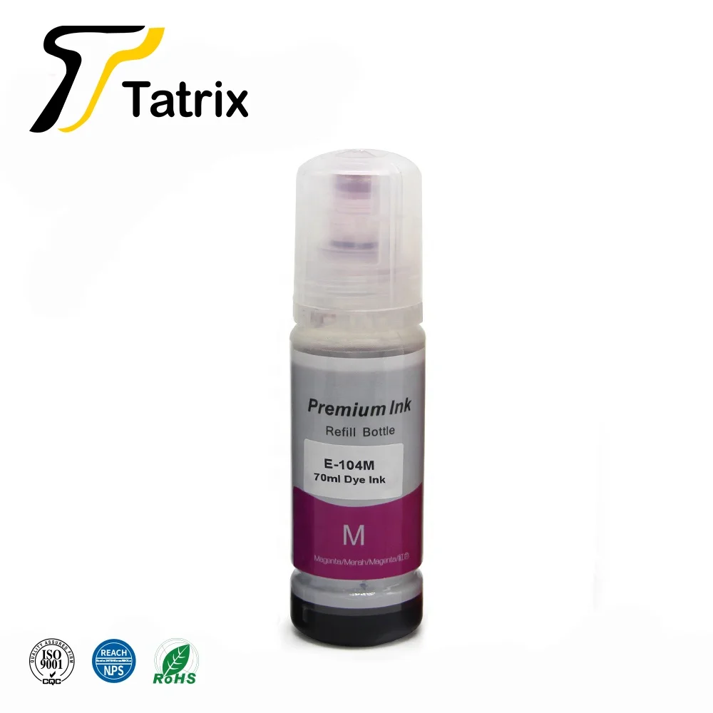 Tatrix 104 чернила для ECOTANK цвет водная бутылка пополнения чернил Epson ET-2710