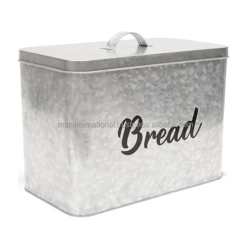 bread box for kitchen countertop storage by what makes our bread box best made and more durable galvanized