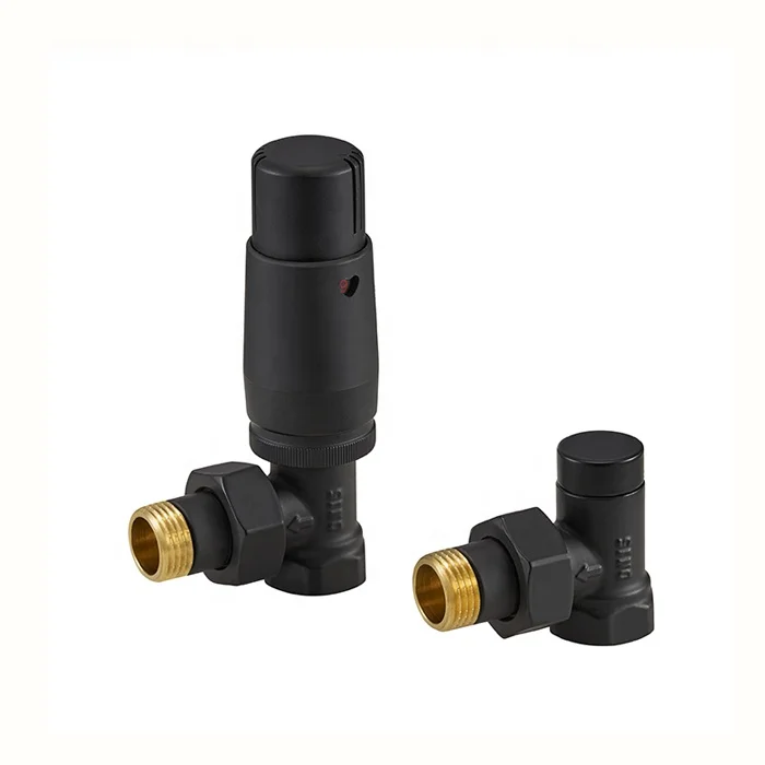 Heated Towel Rack Thermostatic Radiator Heating Valve Smart Home TRV Angled  Valve