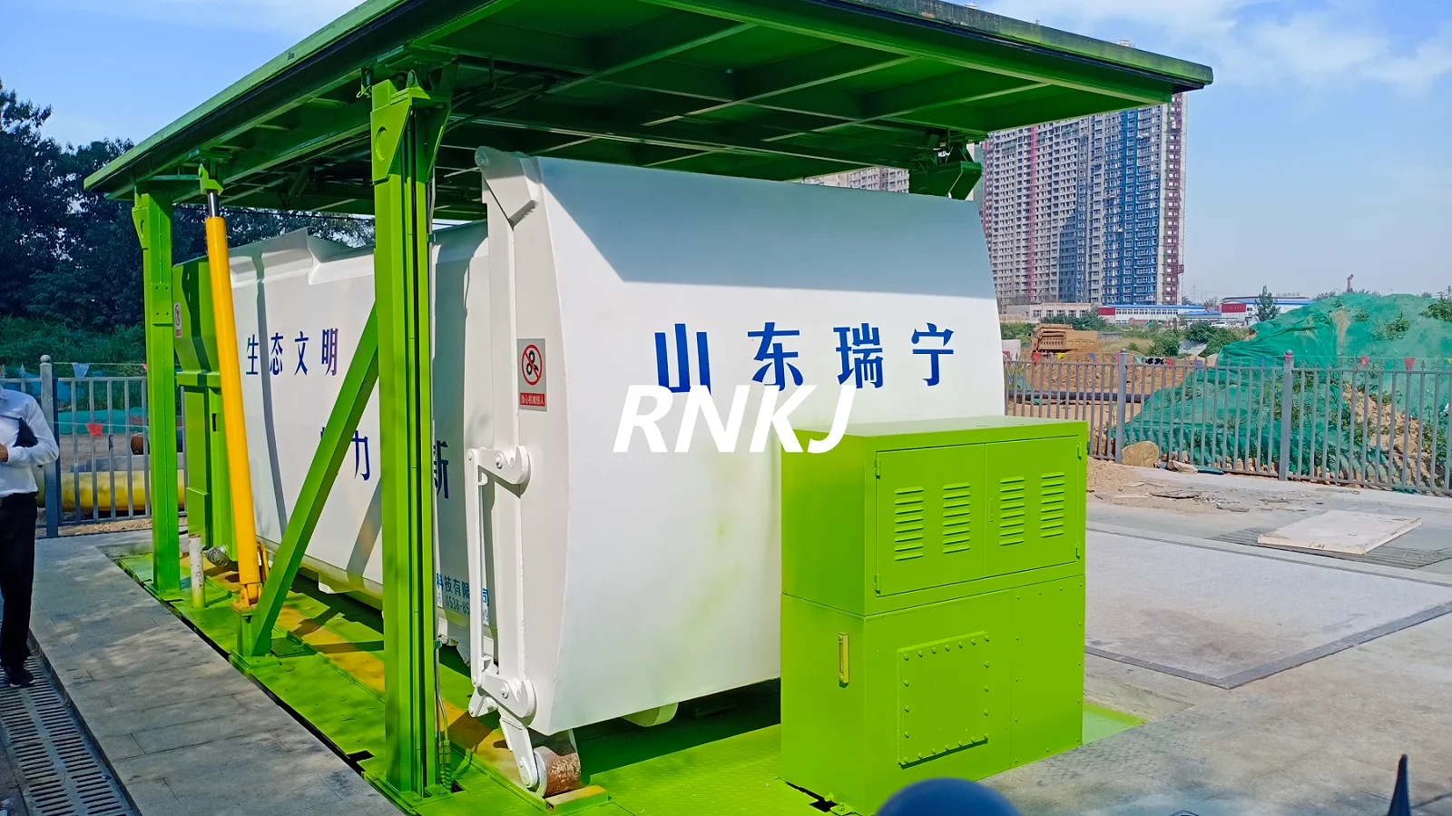 RNKJ Factory Supply Underground Rubbish System With Trash Containers Underground Garbage Receiver