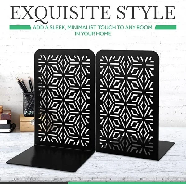 Подставки для книг украшения полок металлические подставки дома или офиса полностью