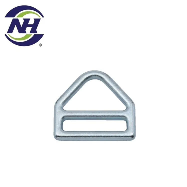 Steel oval buckle titanium stainless split d ring