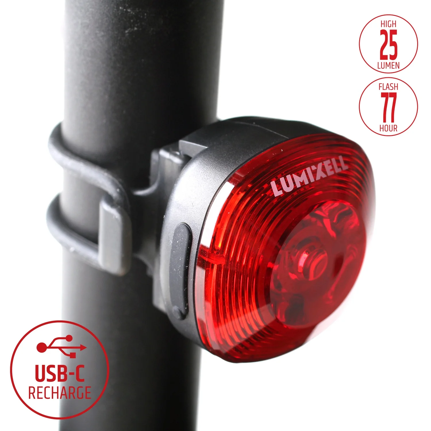 High Quality Bicycle LED Light 300 Lumen Type-C Rechargeable Bike Light combo set