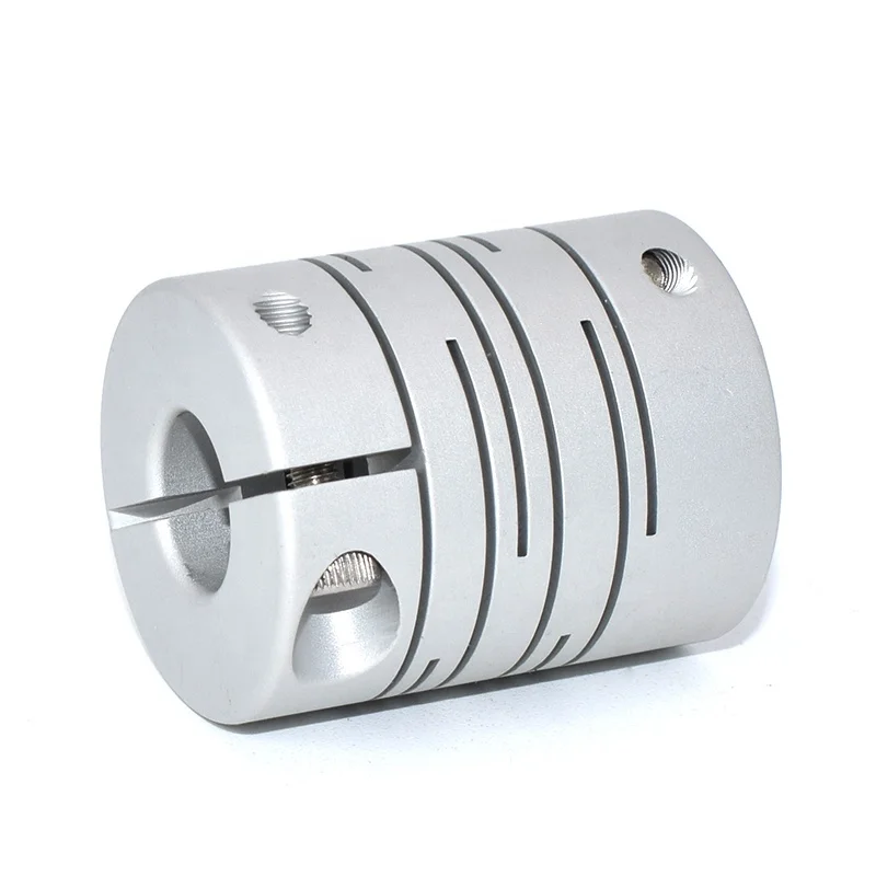 High-strength Aluminum Made Alloy Backlashless Beam Slit  Aluminum Flexible Shaft Coupling