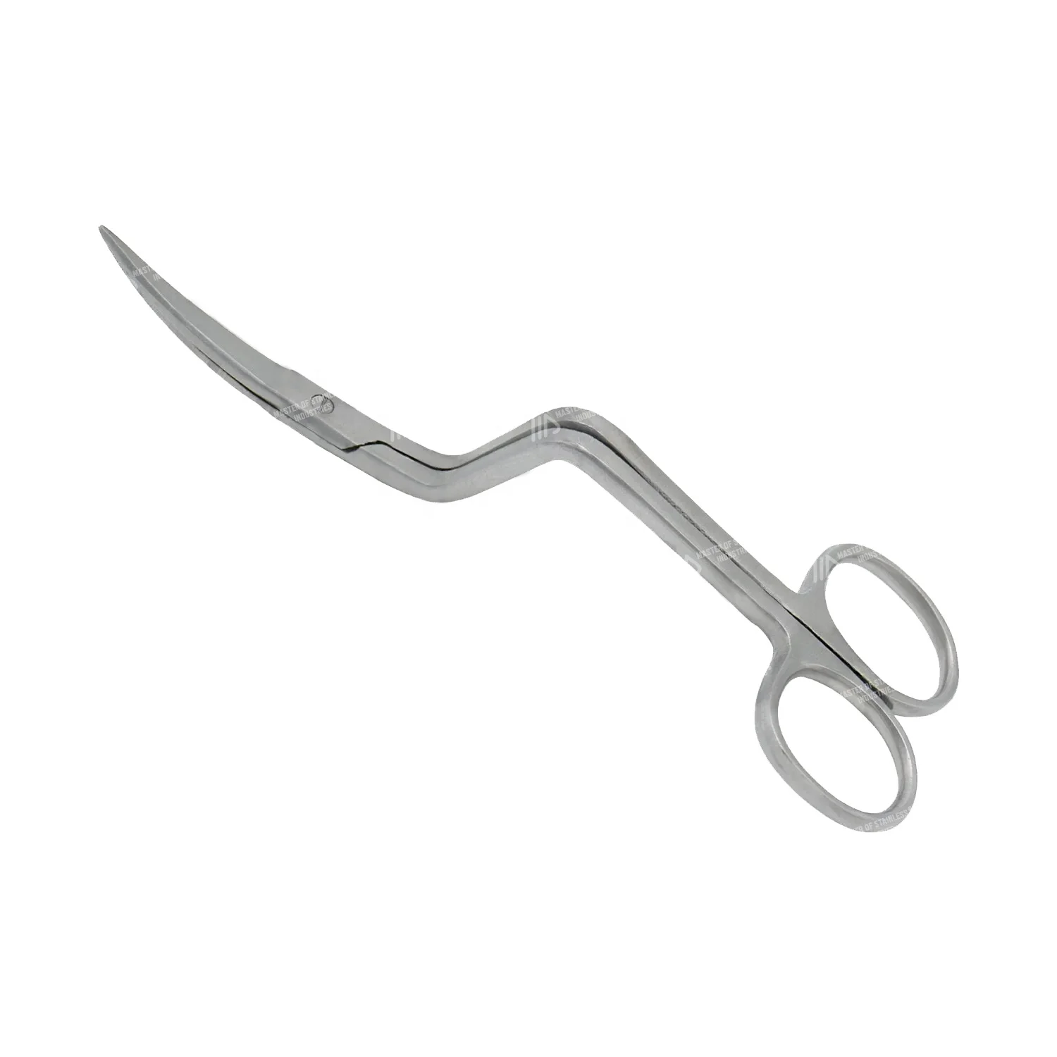 Master Aquarium scissors 15cm double curved coral fragging scissors stainless steel wholesale coral reef tools Aquascape OEM