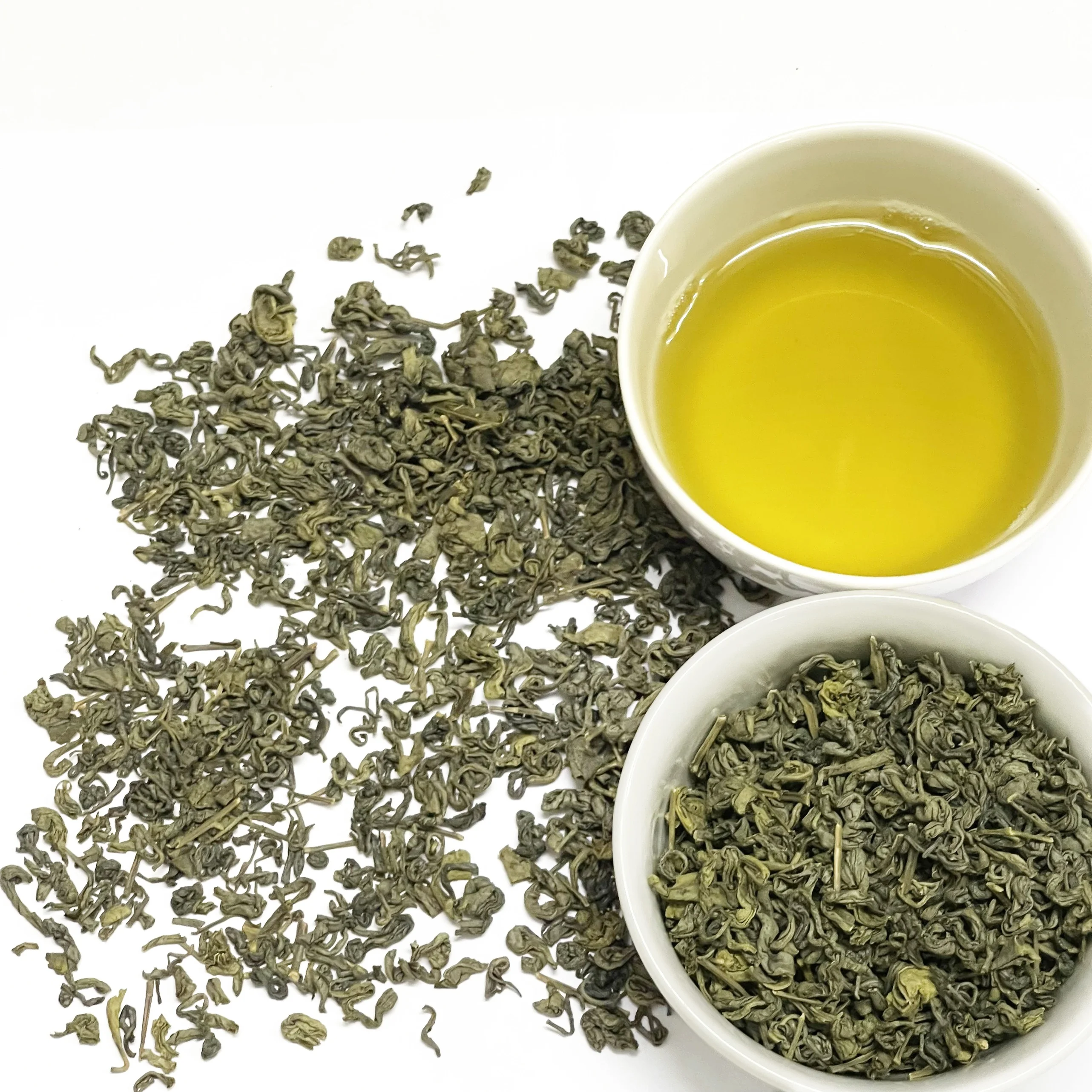 Зеленый чай OP, большой листовой чай, Сертификат ISO