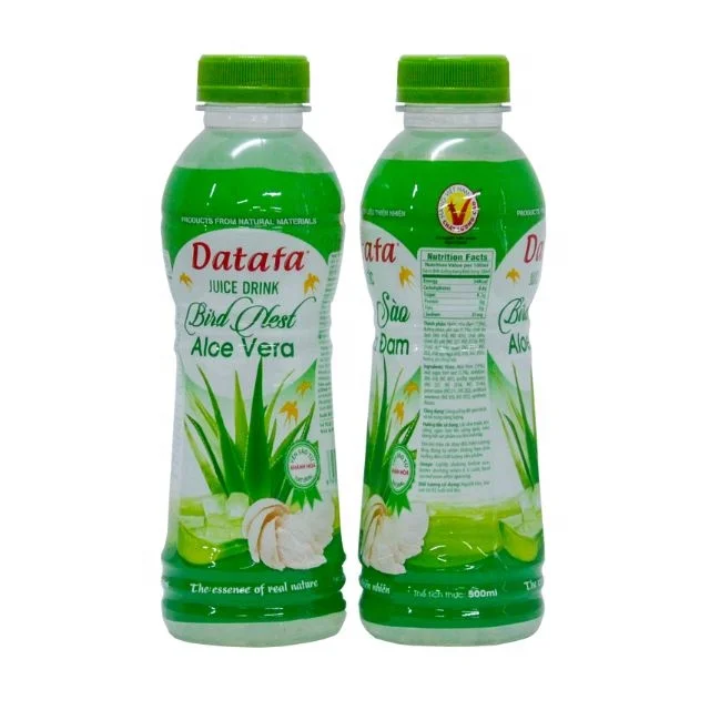 Export 500ml Pet Bottle Aloe Vera Drink Original With Pulp Water Melon Juice Drinks From DATAFA Factory in Vietnam New Product