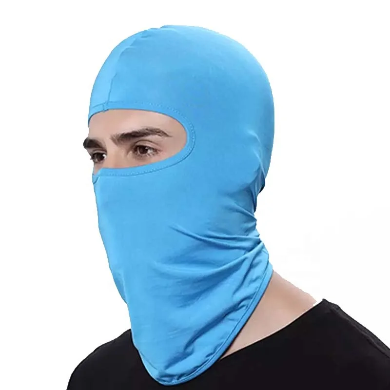 Wholesale Ski Mask Custom Printed Logo  Polyester One Hole Winter Blank Ski Mask full face monkey mask 2024
