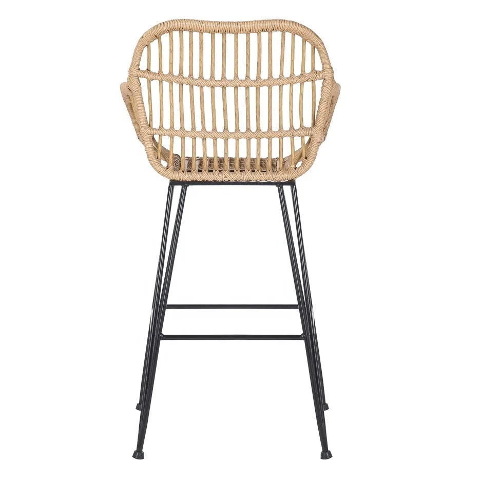 wicker bar stools counter height