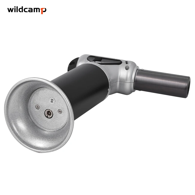 Wildcamp Kitchen Culinary Torch Professional Butane Torch Kitchen Blow Lighter Adjustable Flame Use for Baking BBQ