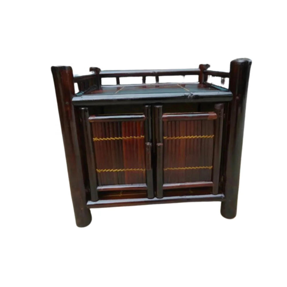 Bamboo Folding Table Wholesale Eco-Friendly Furniture For Home Decor And Restaurant Custom Packing Vietnam Manufacturer