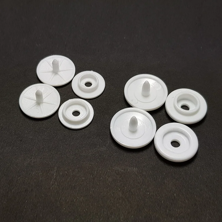 #1615 PP POM Black Plastic Snap Button for Clothes