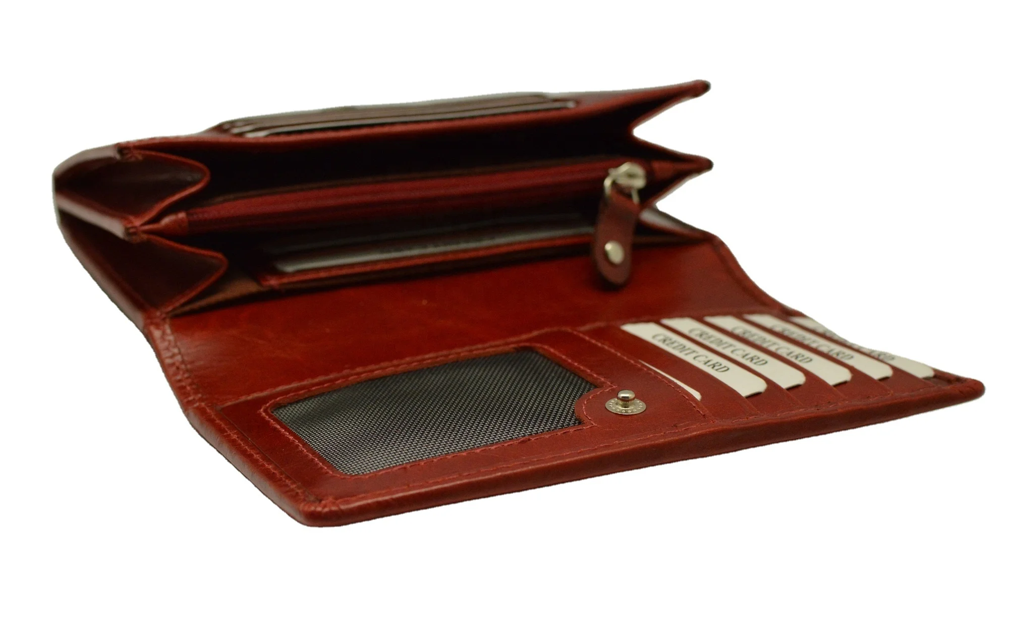 Most Valuable Popular Custom Luxury Women Genuine Leather Ladies Purse Multiple Card Organizer Travel Clutch Long Wallet