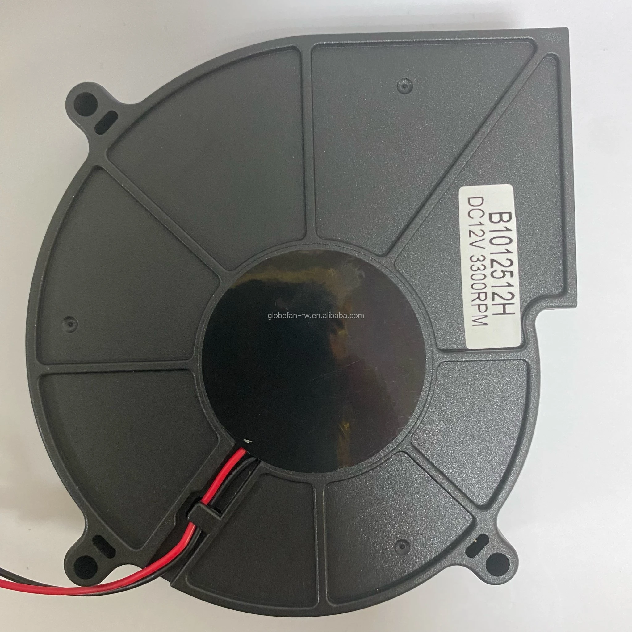 101x107x25mm Plastic Waterproof DC 12V Blower Fan Micro Centrifugal Blower