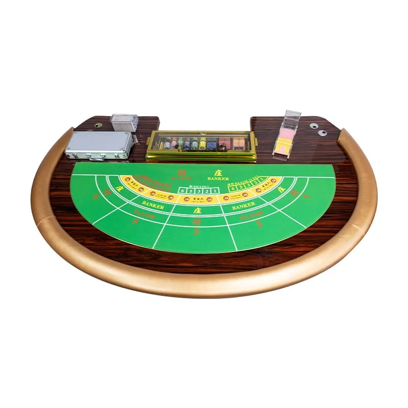 High Quality Deluxe Baccarat Super 6 Professional Baccarat Casino Table for Casino Entertainment