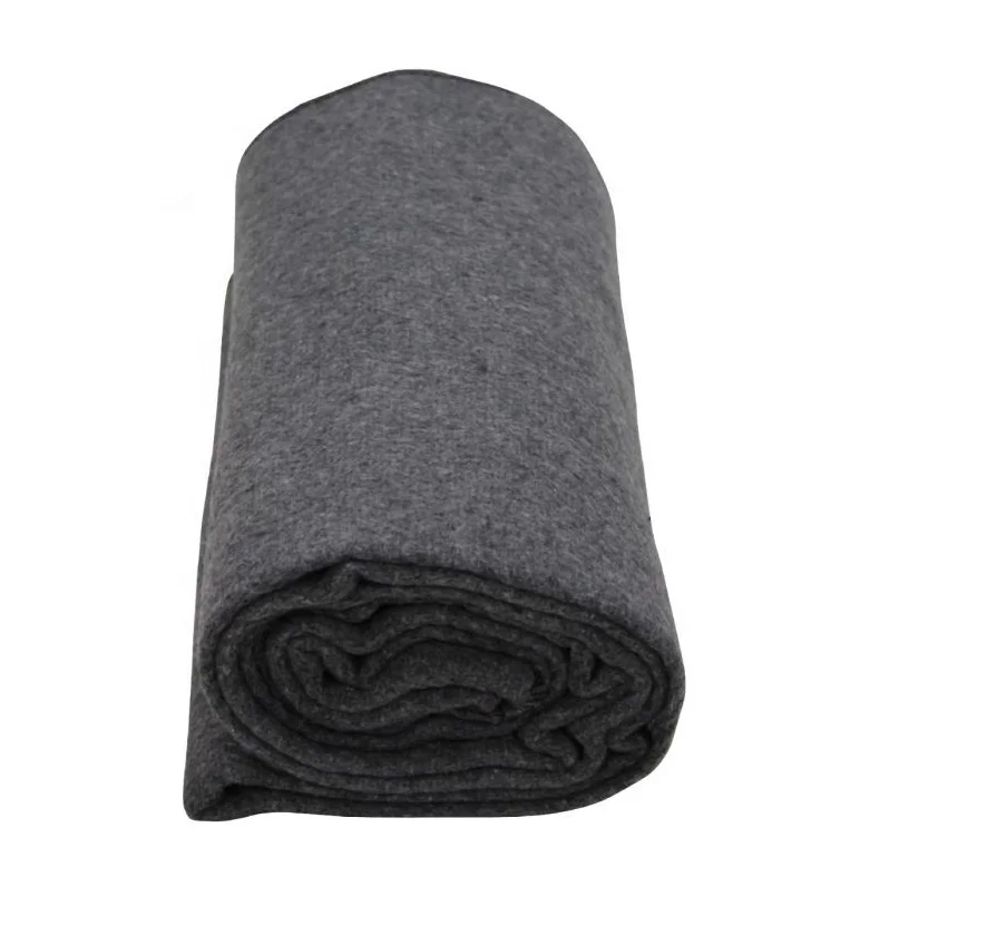 Бросить напольная натуральная волокно боксерки трусы для безопасности теплый легкий отдых хлопок космическое одеяло огнеупорные шерстяное