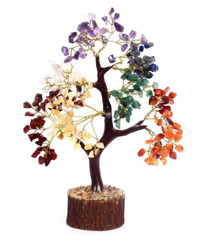 7 chakra layered tree for home decoration healing gift business purpose chakra healing tree
