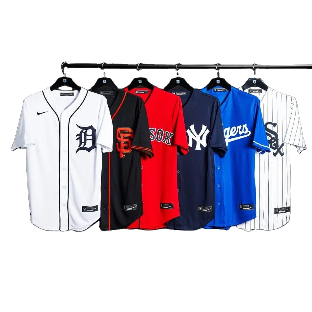 OEM wholesale unisex baseball jerseys customized baseball shirts sublimation sportswear baseball jersey