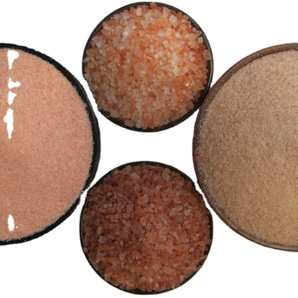 
Natural Fine Pink Edible Salt/ Himalayan Pink Salt/ 0.3-0.8 mm Fine Salt 