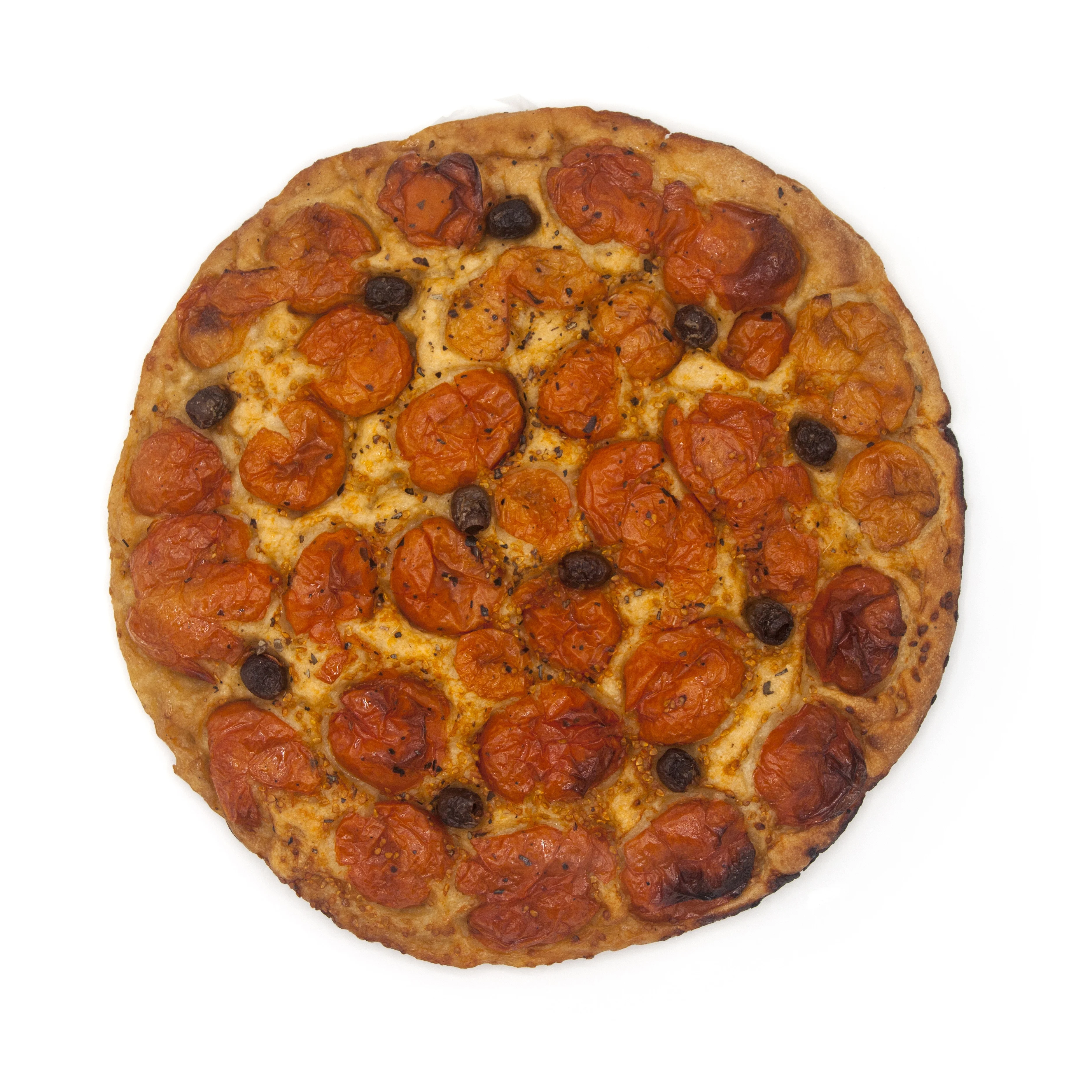 32 cm Readymade Crispy Vegan Cherry Tomatoes Olives Flatbread Made in Italy for Restaurants Hotels Street Food and Horeca