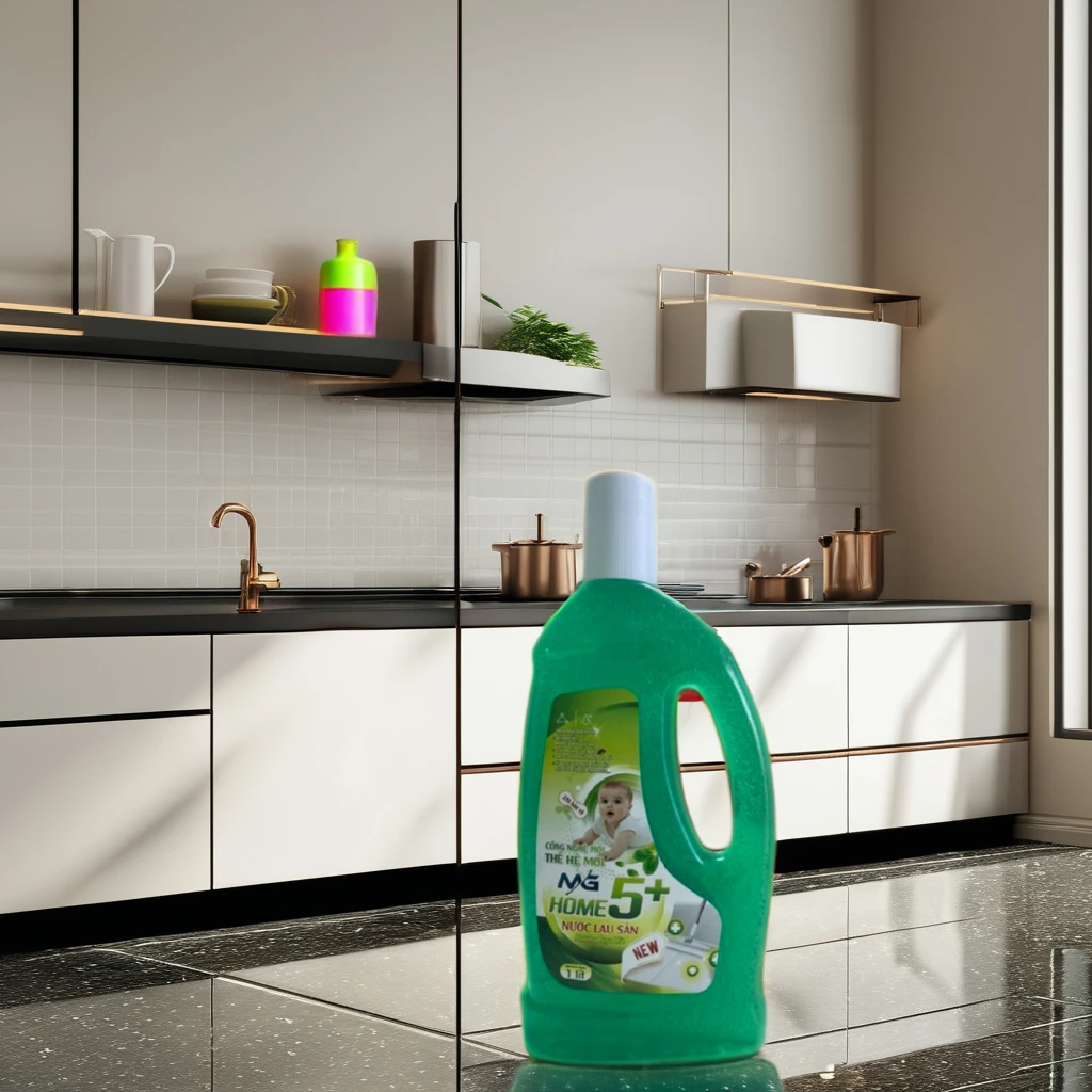 New technology floor cleaner quickly cleans stains and shines like new  Floor cleaning soap is safe for children