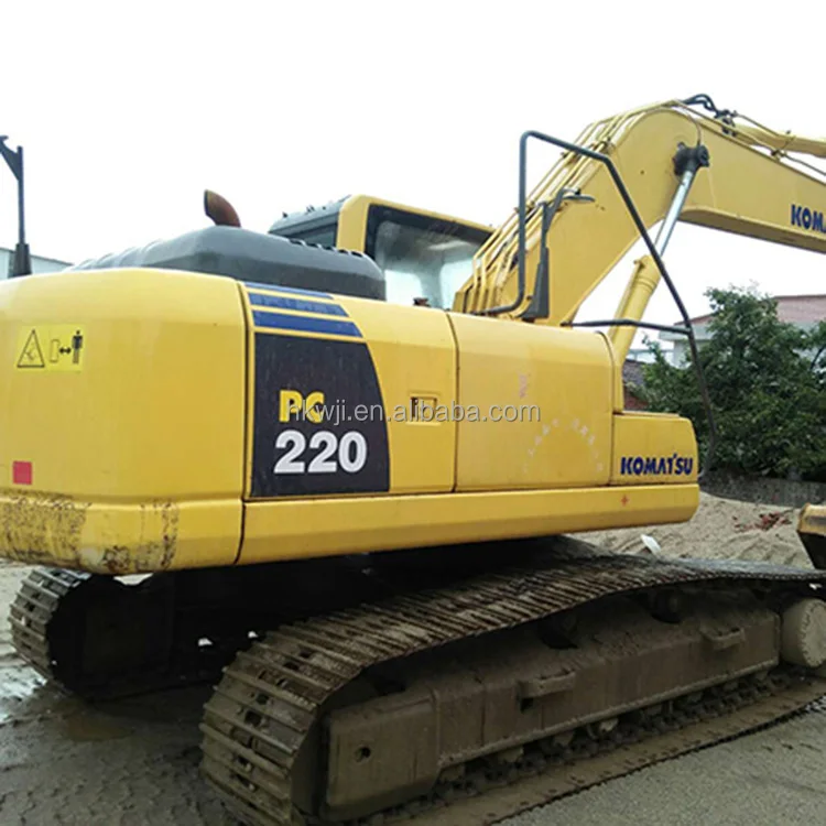 Used Crawler Excavator good condition  KOMATSU 220 reasonable price for sale/second hand Japan PC 220