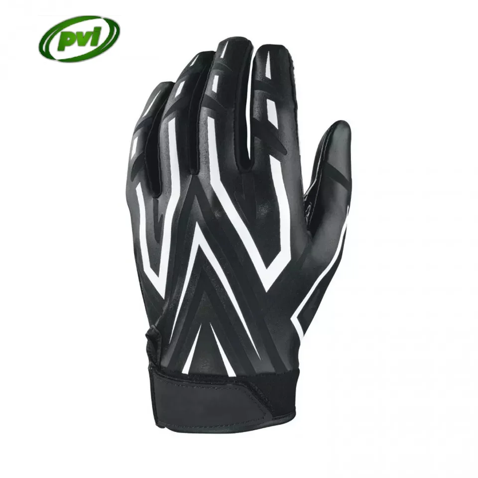 2022 American Football Gloves Custom Print American Football Gloves Best Quality Grip Custom Name Logo American Football Gloves