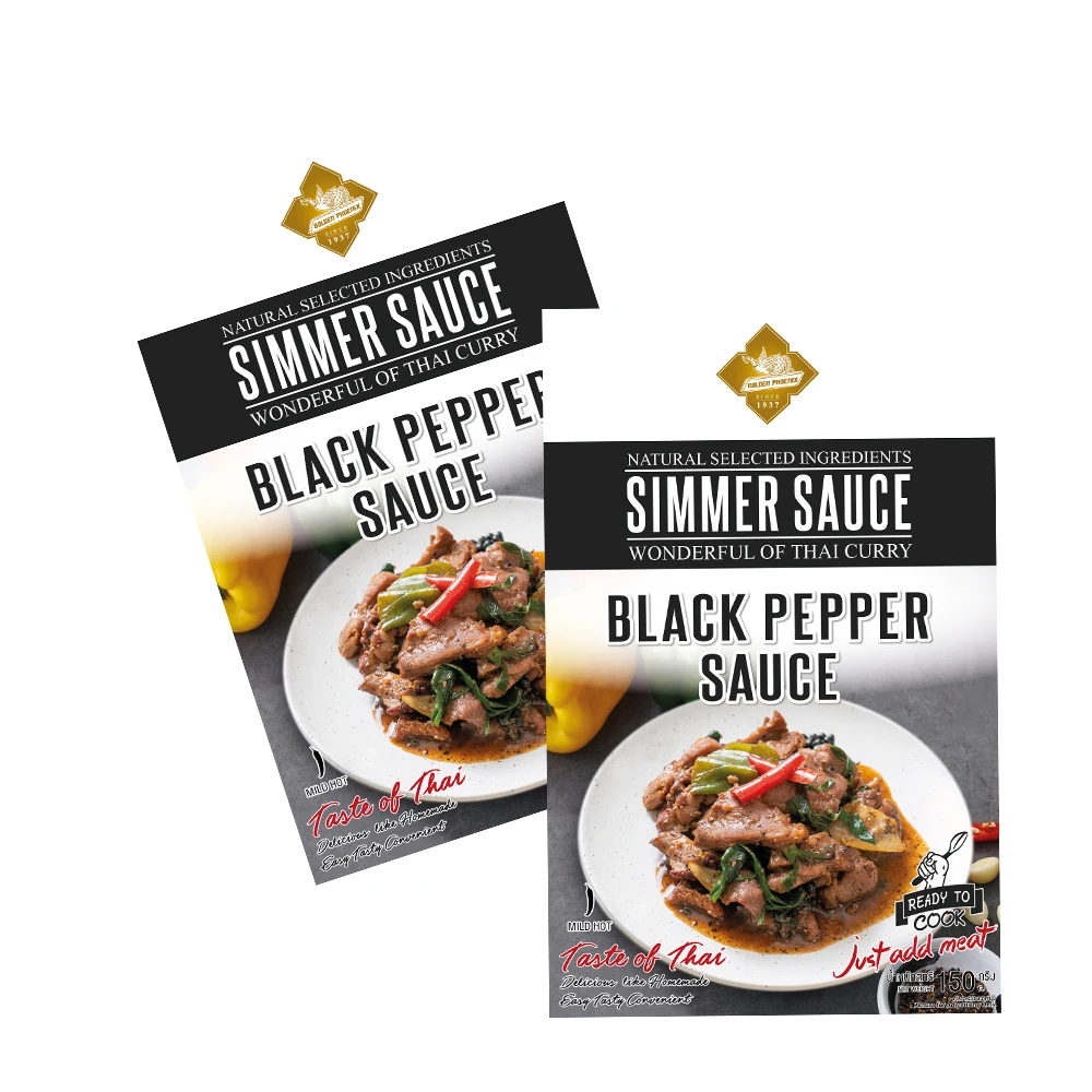 Top seller Simmer Sauce - Black Pepper Sauce 150g Best product from Thailand