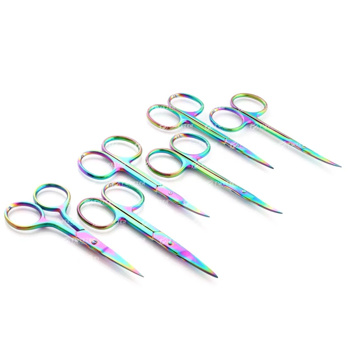 eyelash Cuticle and trimming scissors Wholesale Private Label Custom High Quality Eyebrow Clip Stainless Steel Scissors