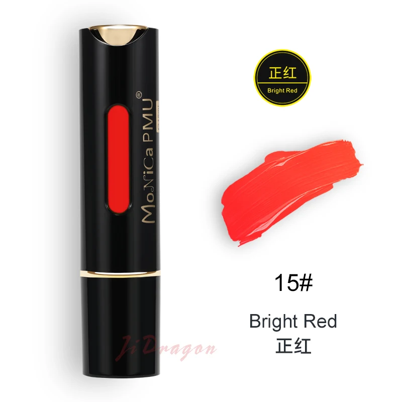 15ml Monica PMU Organic Microblading Pigment PMU Tattoo Ink Long lasting Micro pigment