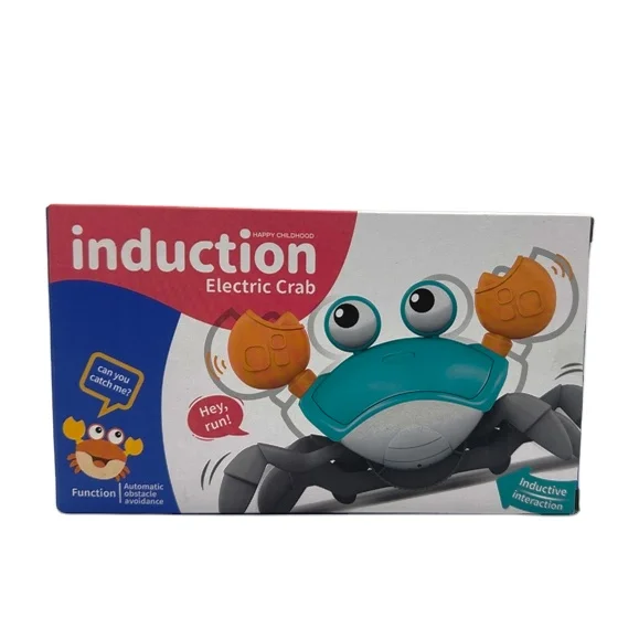 Plastic Induction Electric Crab  with Sound and Light