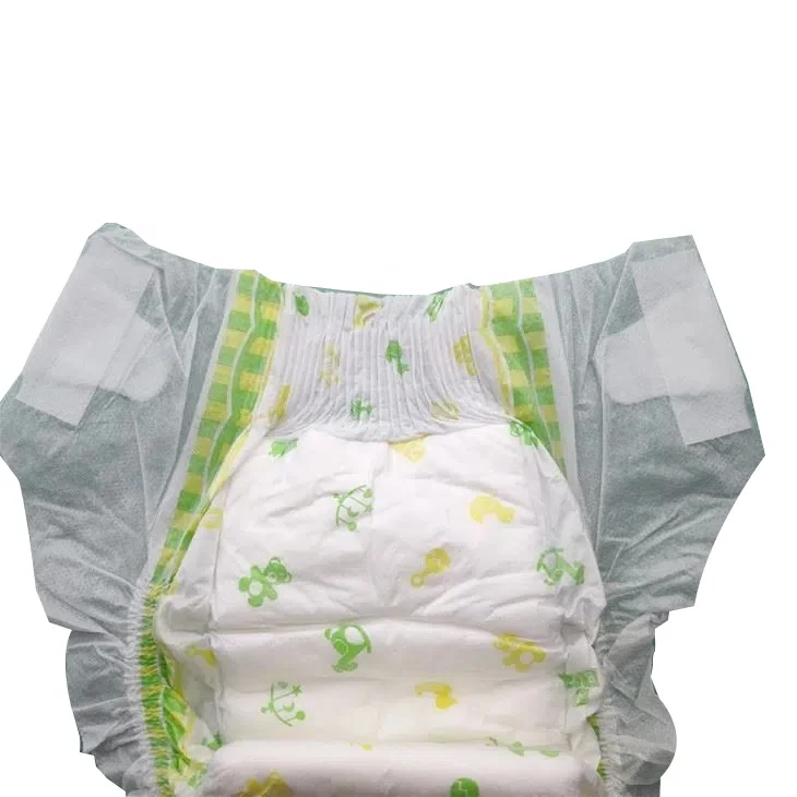 Сухие хлопковые мягкие Высококачественные и хорошо впитывающие детские подгузники от китайского производителя размер M