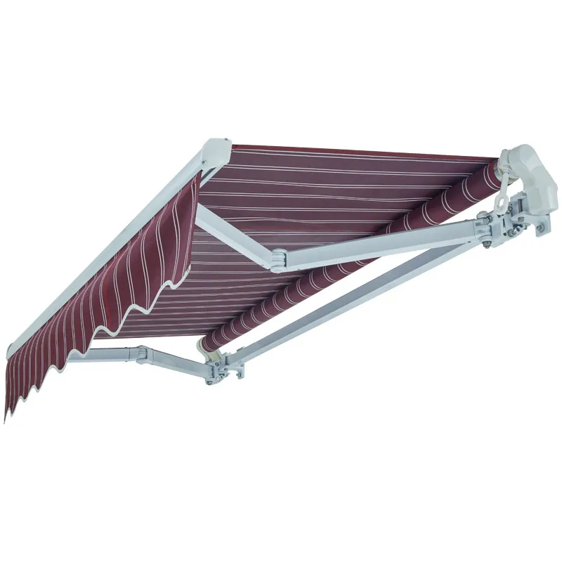 water-repellent half cassette retractable awnings commercial logo retractable awning outdoor