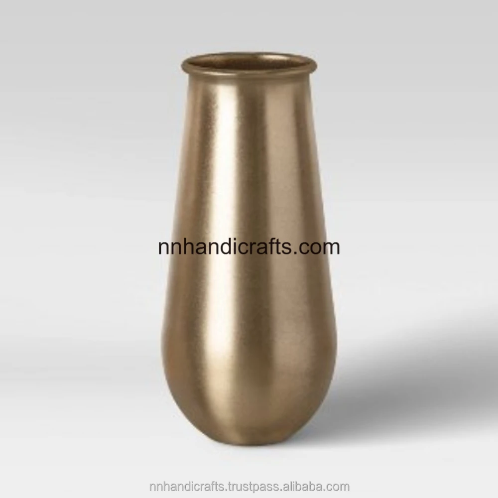 Прямой Производитель алюминий никелированный литый металл перфорированная высокий большой маленький средний другие вазы