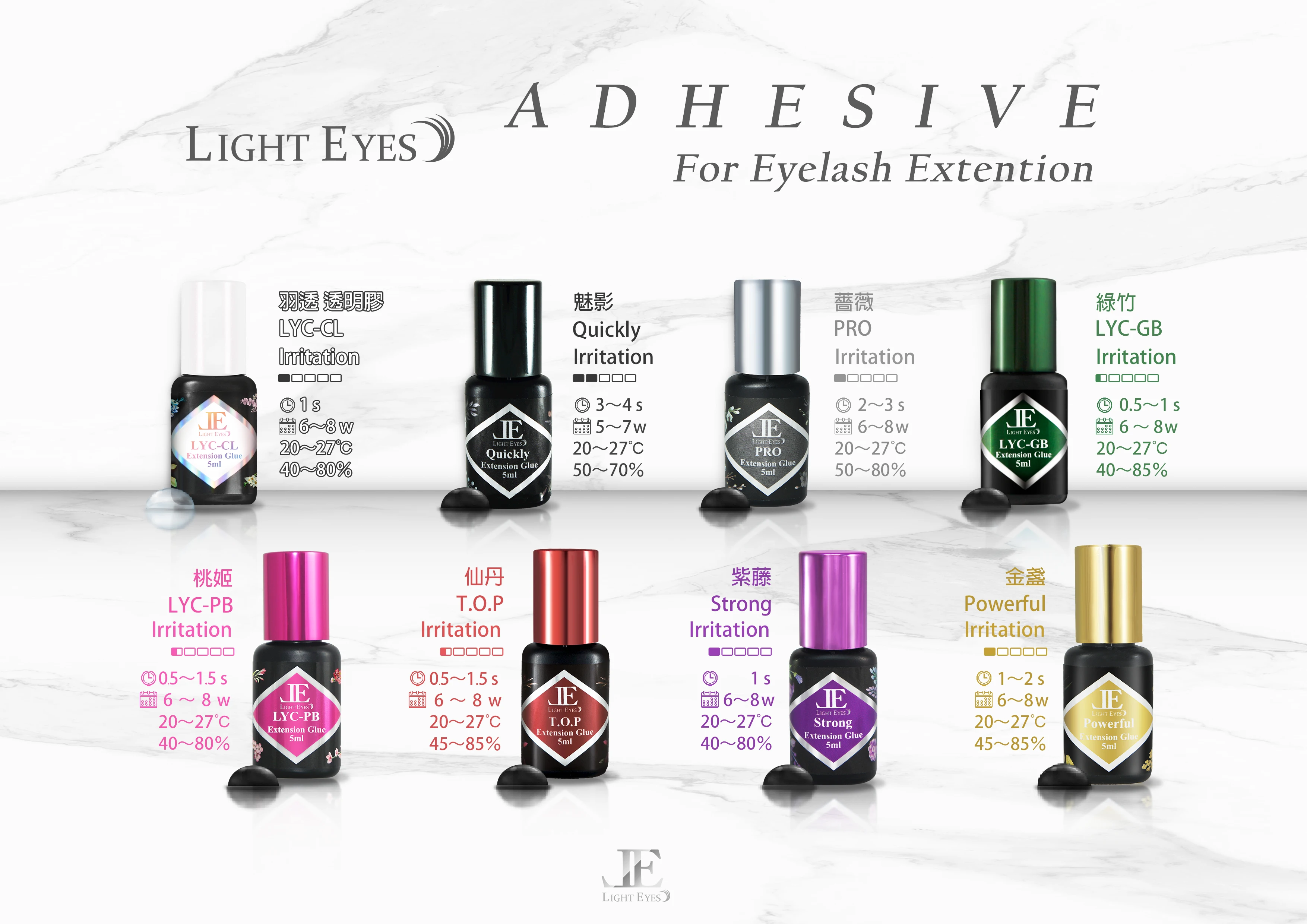 LIGHTEYES Rapid Dry 1-2 Sec Easy Blossom Eyelashes Glue